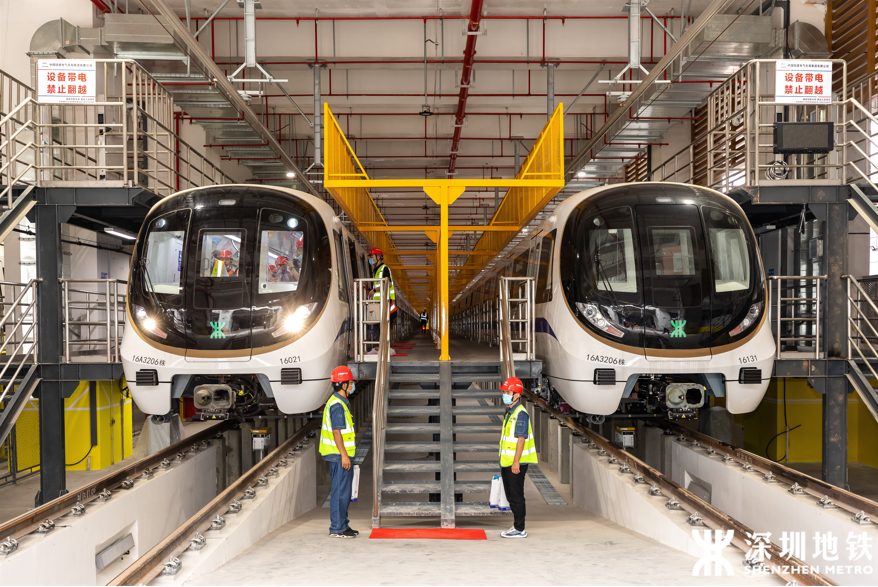 “hot-slip” test of Shenzhen Metro Line 16 