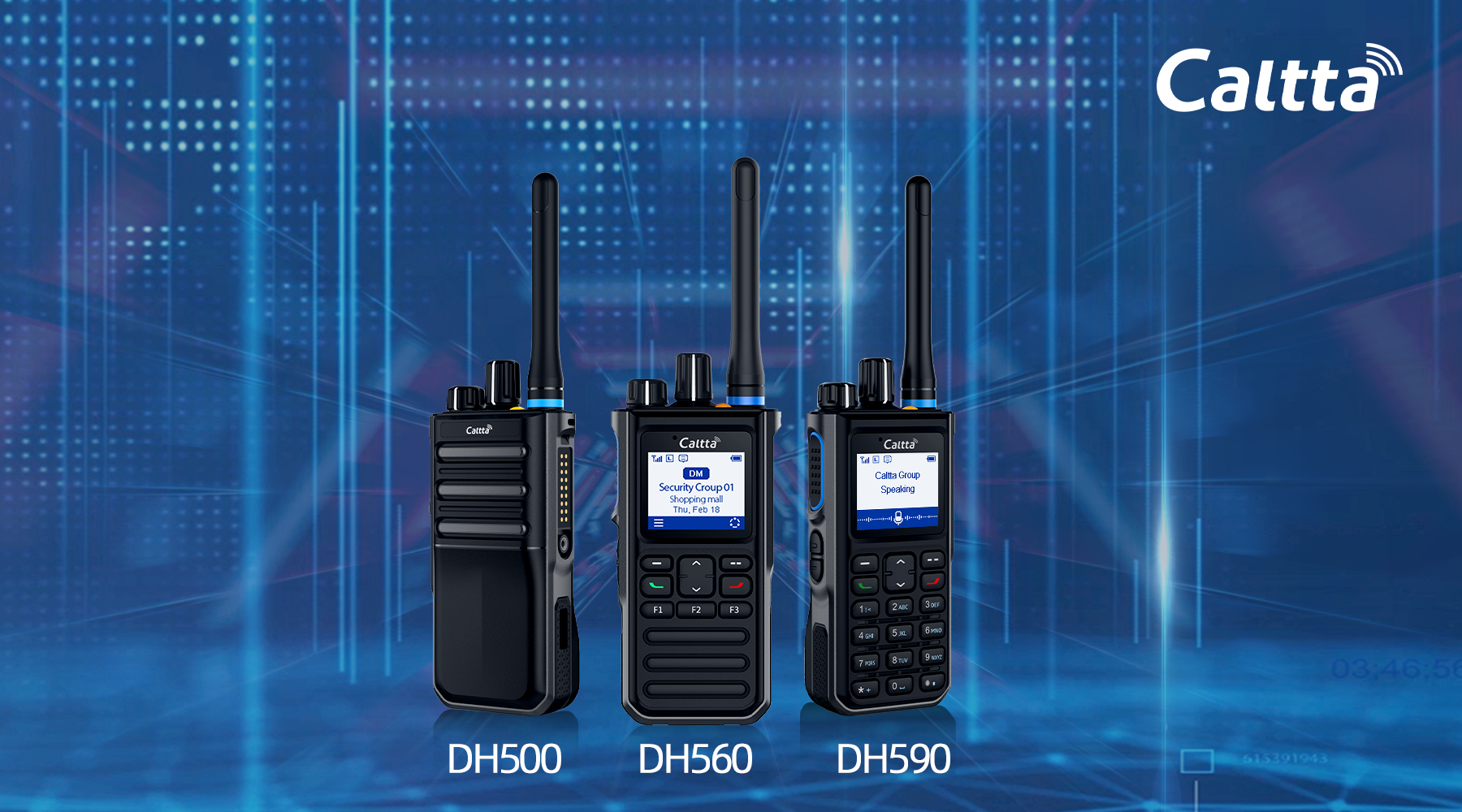 Caltta Expands DMR Portable Radio Series with New Model DH560